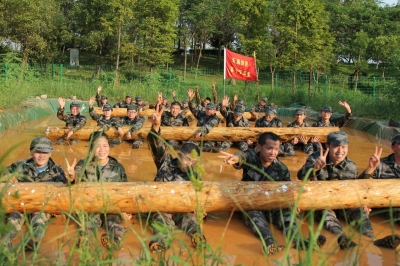 2017年8月19日人武部基干民兵軍事集訓